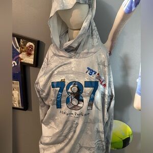 3XL Rashguard with face covering 787 Mi Isla, “El Morro” Puerto Rico